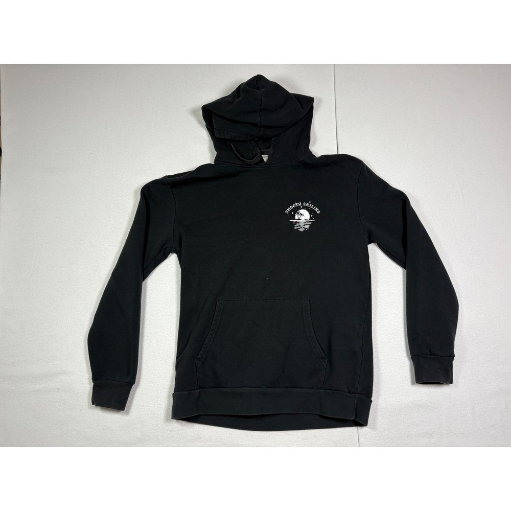 Retrofit Mens Smooth Sailing Grim Reaper Graphic Hoodie Black Size L RN 63925